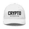 Crypto Goodies White Trucker Cap