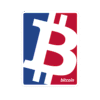 Bitcoin Sports Logo Sticker