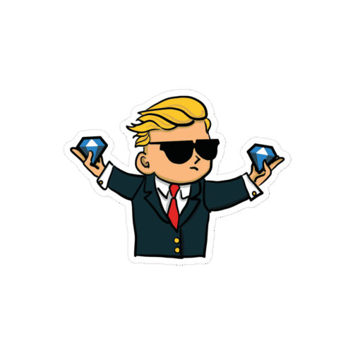 Diamond Hands Sticker