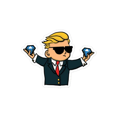 Diamond Hands Sticker