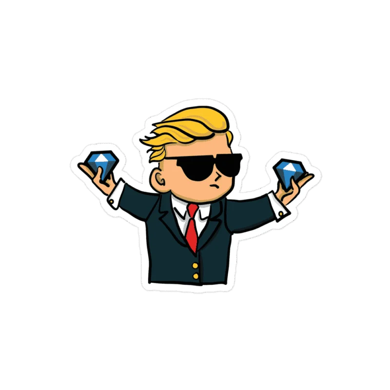 Diamond Hands Sticker