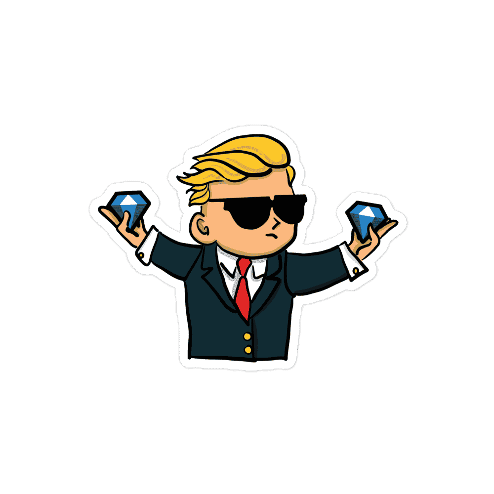 Diamond Hands Sticker