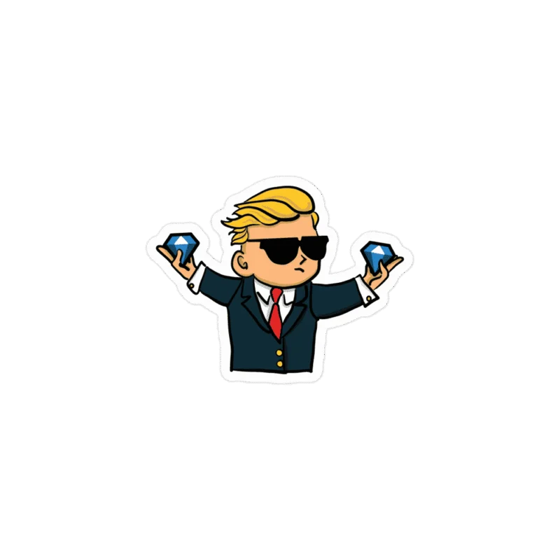 Diamond Hands Sticker