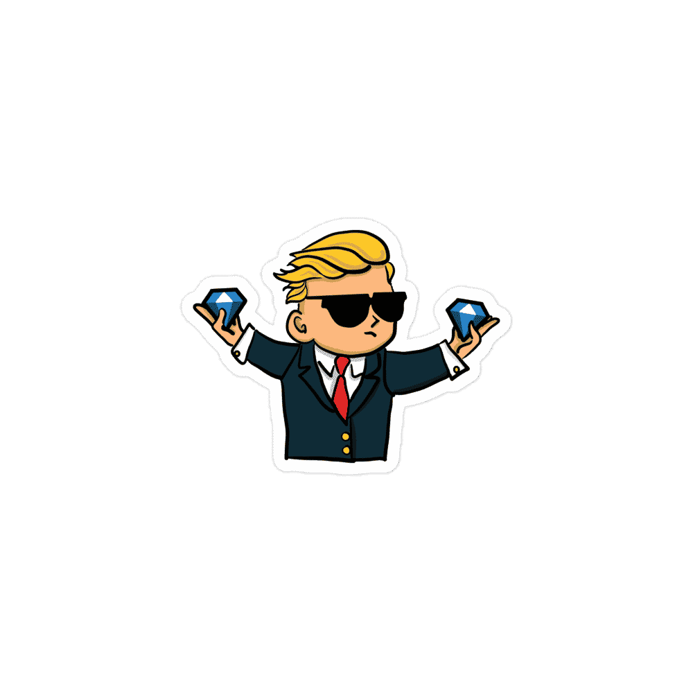 Diamond Hands Sticker