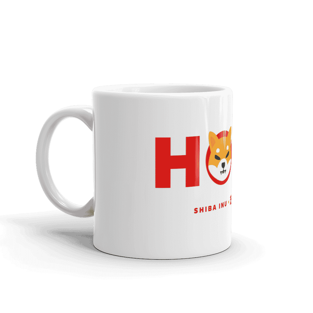 HODL Shiba Inu mug