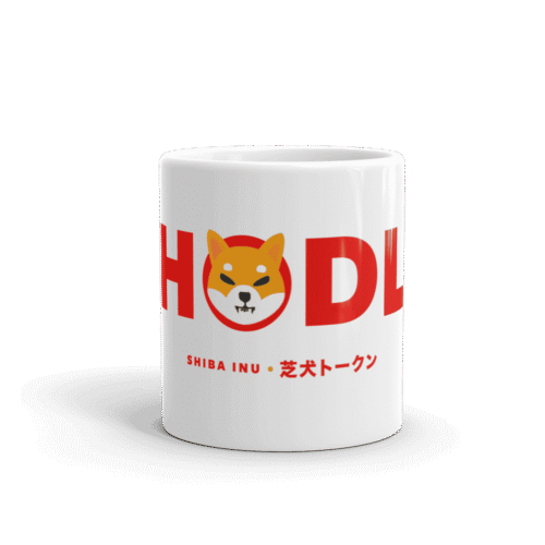 HODL Shiba Inu mug