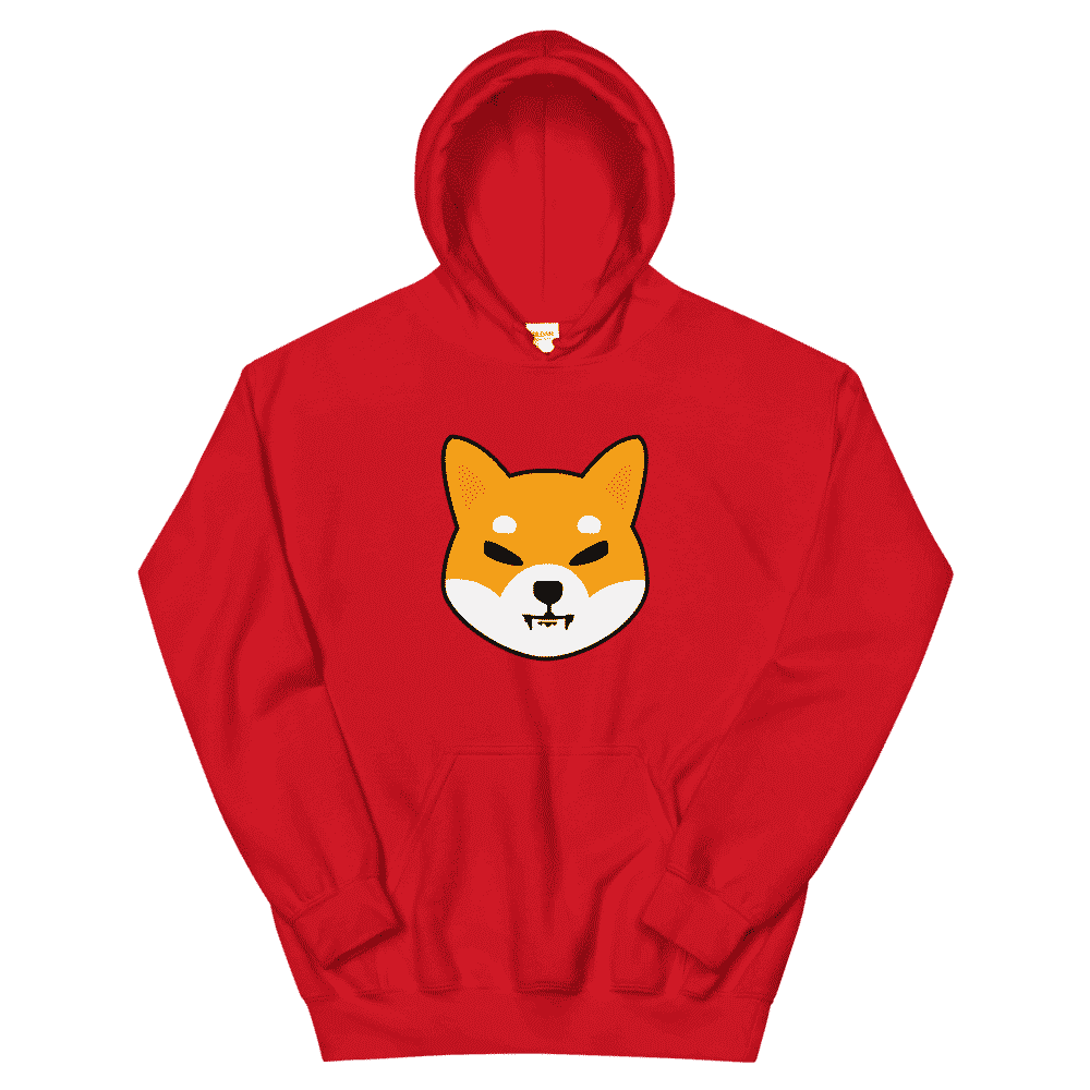 unisex heavy blend hoodie red front 617a9f266f675 - SHIBA INU X SHIB Token Hoodie