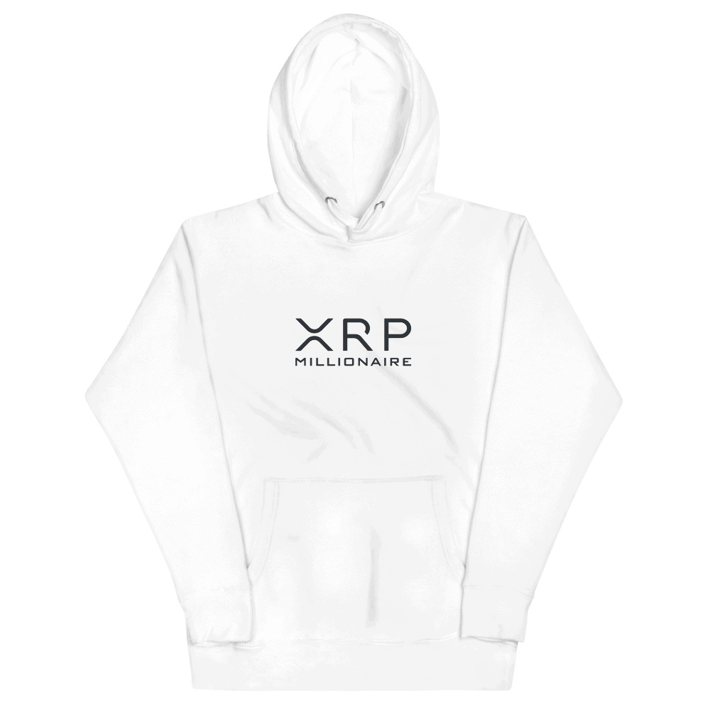 unisex premium hoodie white front 61795b66f2e15 - XRP Millionaire Premium Hoodie