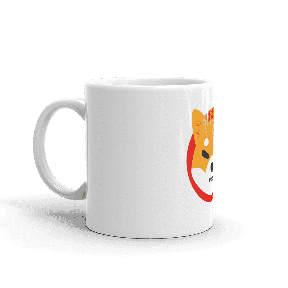 white glossy mug 11oz handle on left 617eec8299f3b - Shiba Inu (SHIB) Logo mug