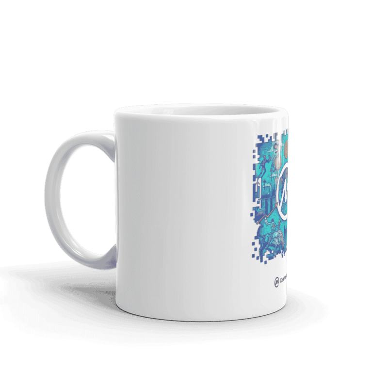 white glossy mug 11oz handle on left 617eef5f9540b - CoinMarketCap Illustration mug