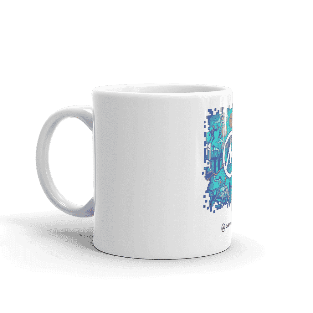 white glossy mug 11oz handle on left 617eef5f9540b - CoinMarketCap Illustration mug
