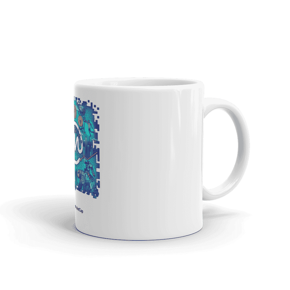 white glossy mug 11oz handle on right 617eef5f953ae - CoinMarketCap Illustration mug