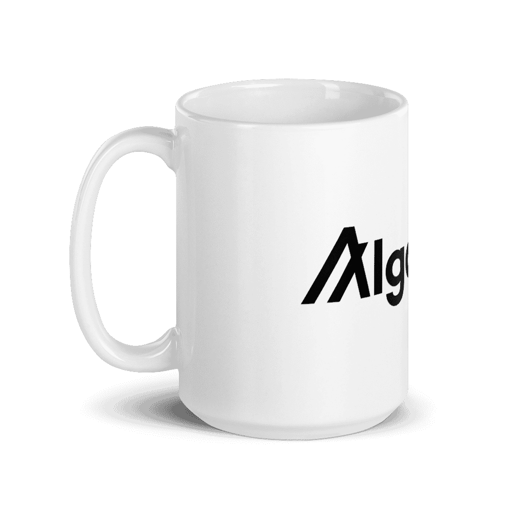 white glossy mug 15oz handle on left 617eedf889750 - Algorand mug