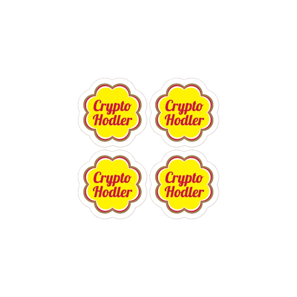 4x Crypto Hodler Stickers - Image 2