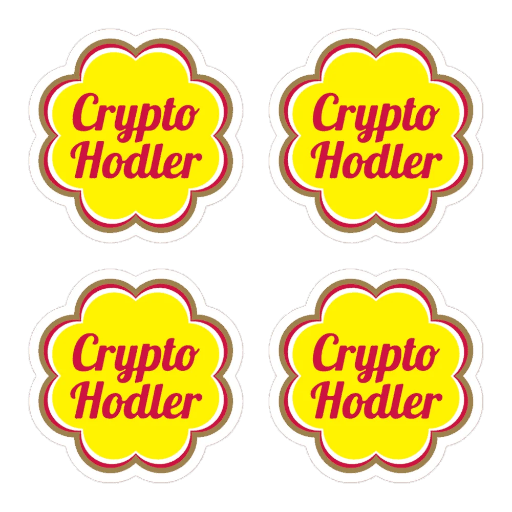 4x Crypto Hodler Stickers - Image 3