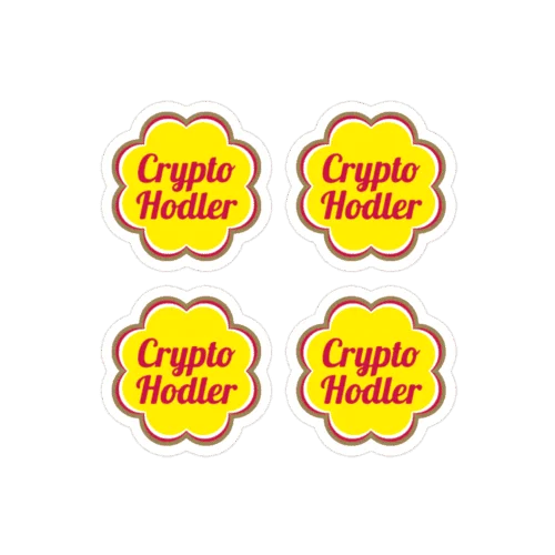4x Crypto Hodler Stickers