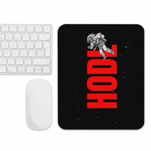 Astronaut x HODL Mouse Pad