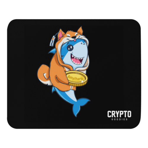 Baby Doge & Baby Shark Mouse Pad