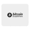 Bitcoin Accepted Here Mouse Pad
