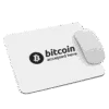 Bitcoin Accepted Here Mouse Pad