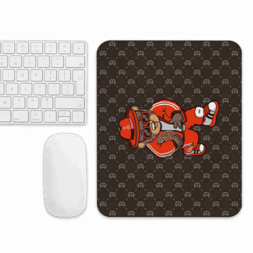 Bitcoin Fashion Bear Mouse Pad