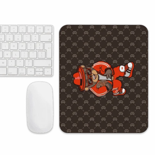 Bitcoin Fashion Bear Mouse Pad