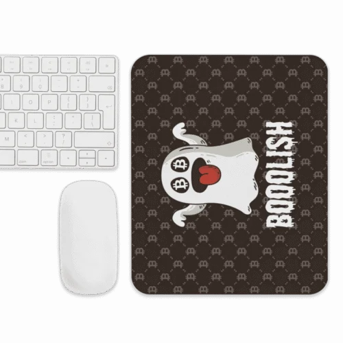 Bitcoin Fashion x Booolish Mouse Pad