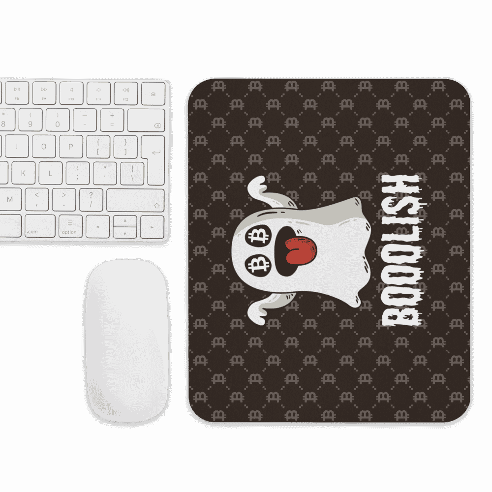 Bitcoin Fashion x Booolish Mouse Pad