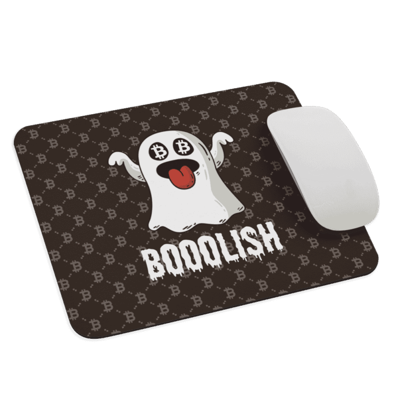 Bitcoin Fashion x Booolish Mouse Pad