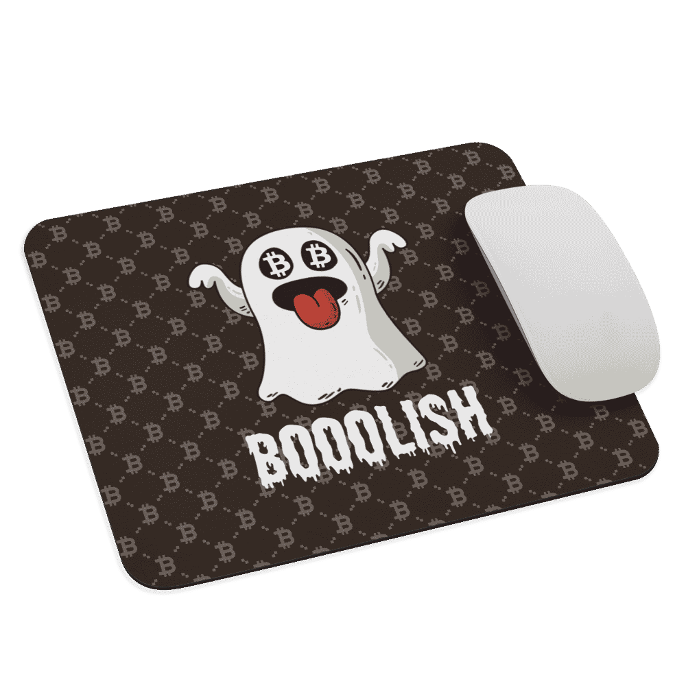 Bitcoin Fashion x Booolish Mouse Pad