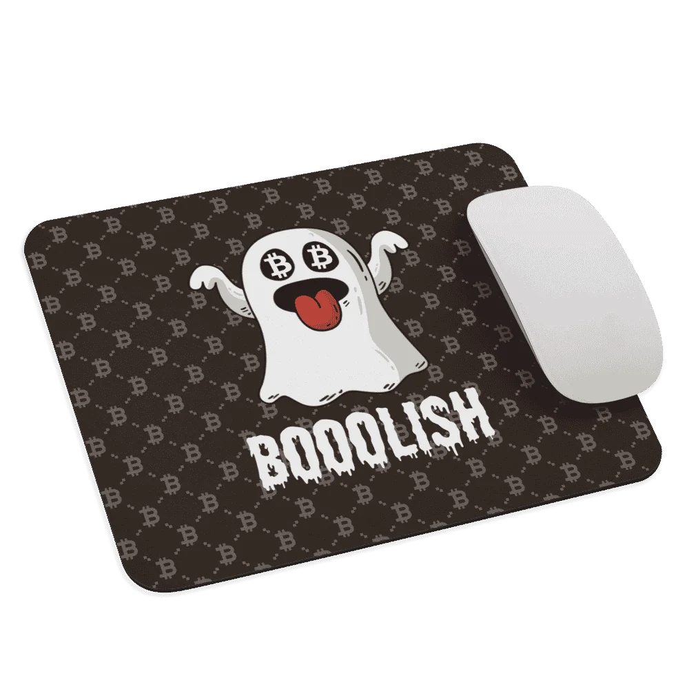 Bitcoin Fashion x Booolish Mouse Pad - Image 3