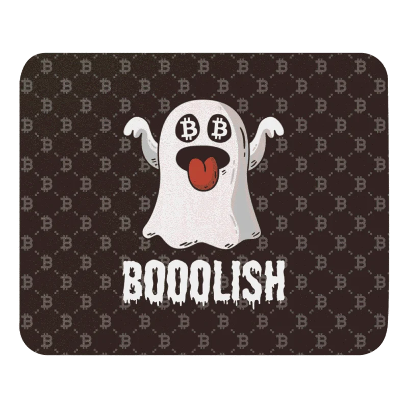 Bitcoin Fashion x Booolish Mouse Pad