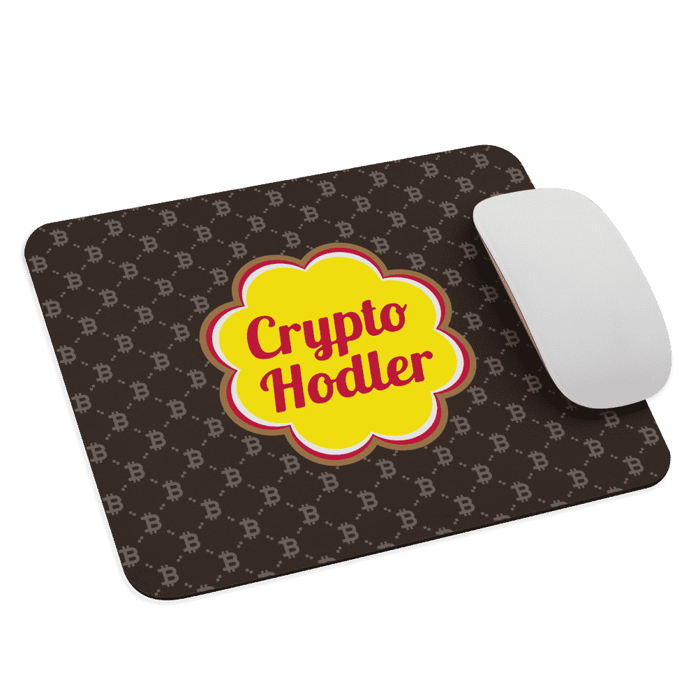 Bitcoin Fashion x Crypto Hodler Mouse Pad