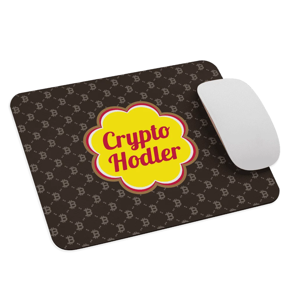 Bitcoin Fashion x Crypto Hodler Mouse Pad - Image 3