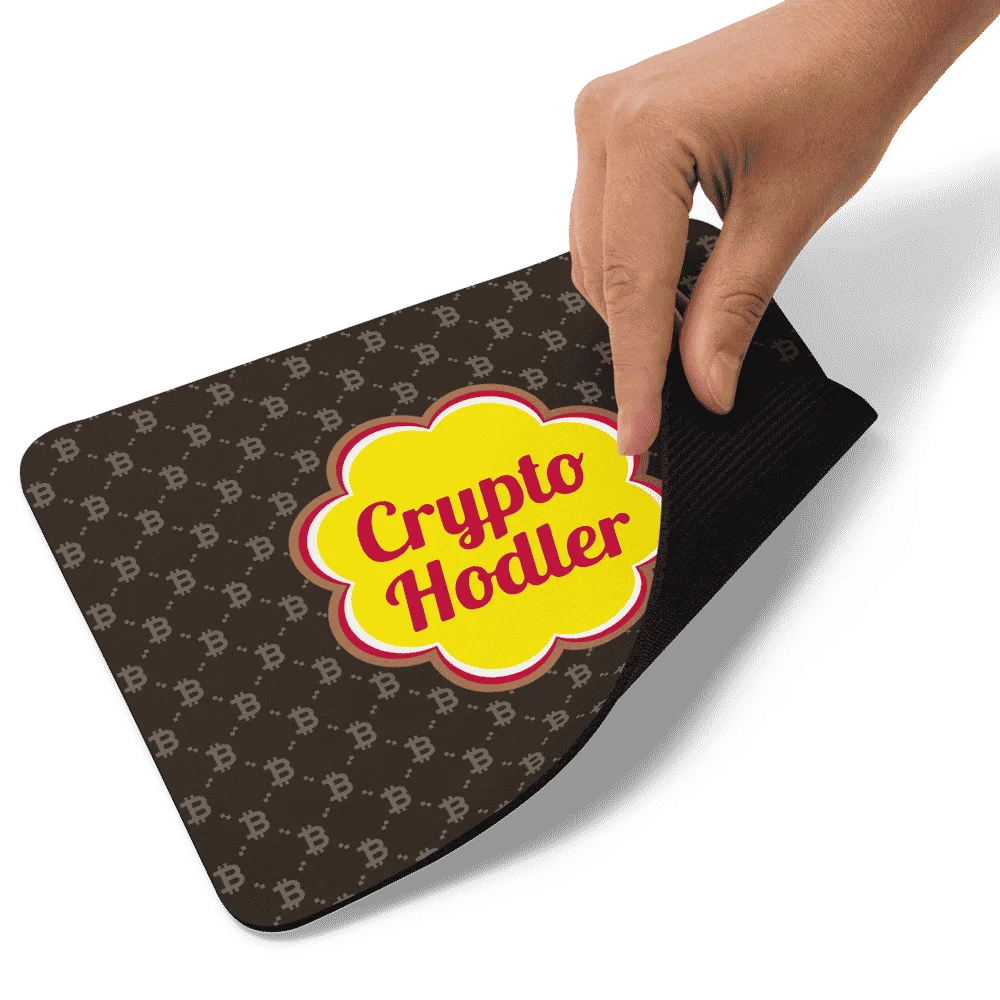 Bitcoin Fashion x Crypto Hodler Mouse Pad - Image 4