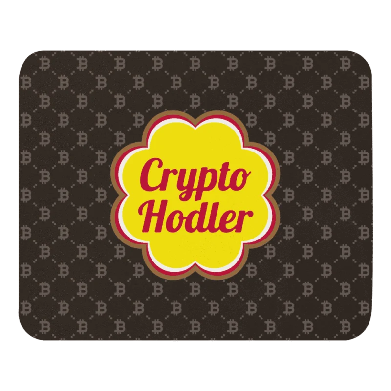 Bitcoin Fashion x Crypto Hodler Mouse Pad