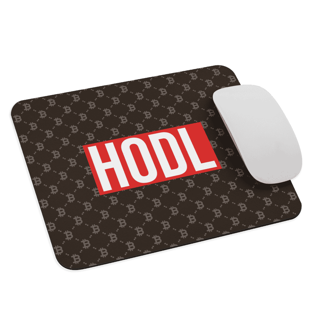 Bitcoin Fashion x HODL Mouse Pad