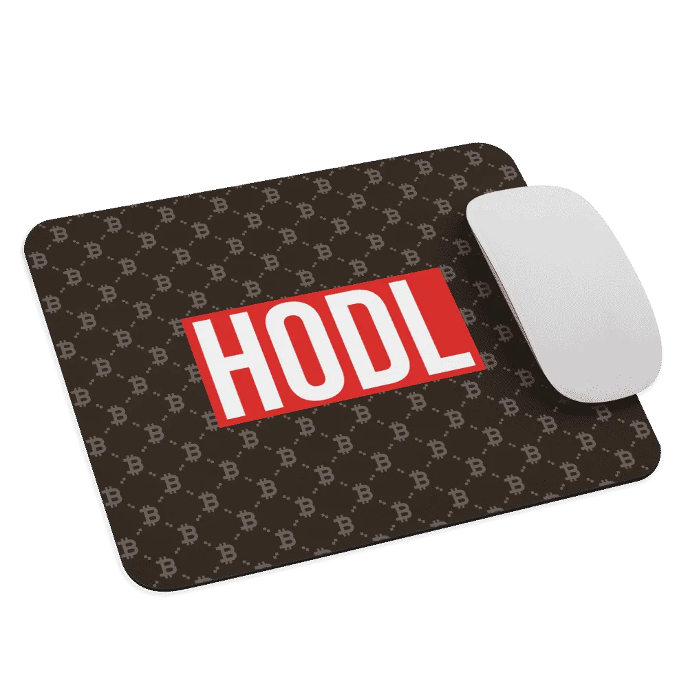 Bitcoin Fashion x HODL Mouse Pad - Image 3