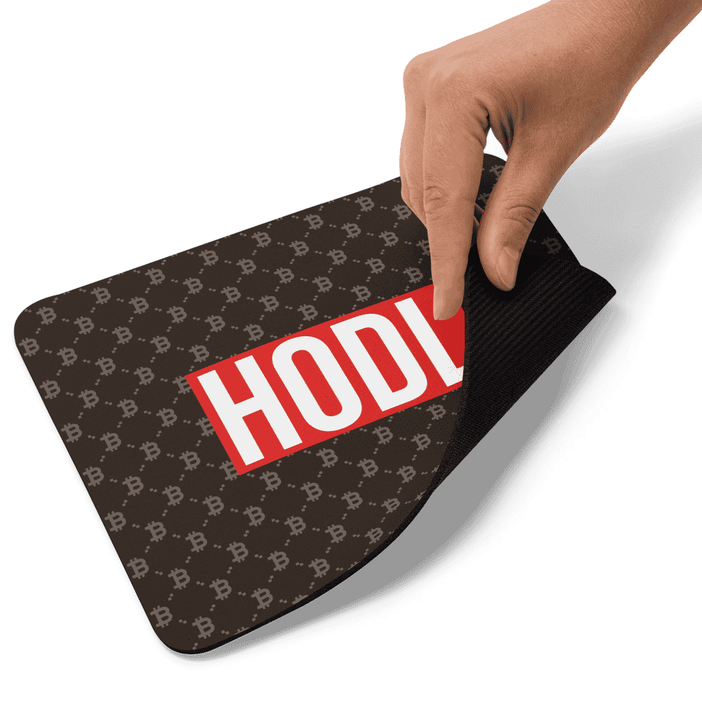 Bitcoin Fashion x HODL Mouse Pad