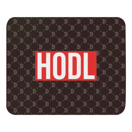 Bitcoin Fashion x HODL Mouse Pad