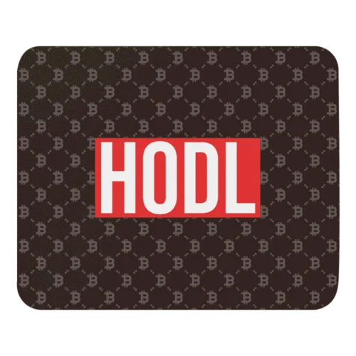 Bitcoin Fashion x HODL Mouse Pad
