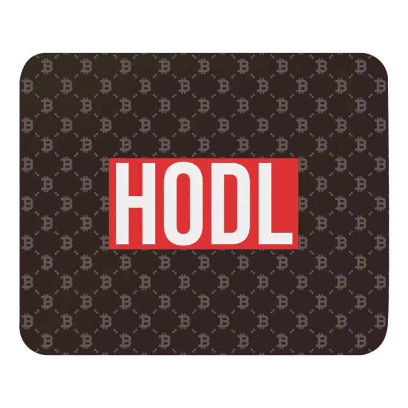 Bitcoin Fashion x HODL Mouse Pad