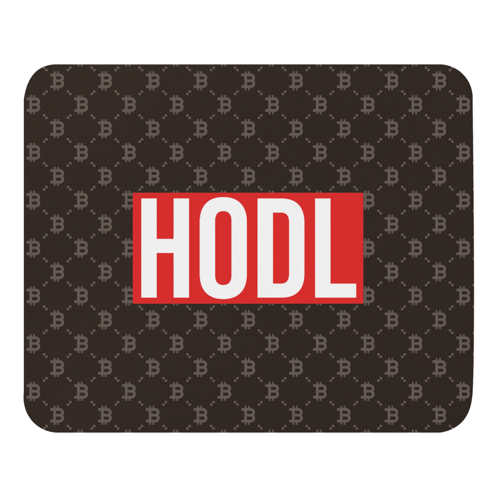 Bitcoin Fashion x HODL Mouse Pad