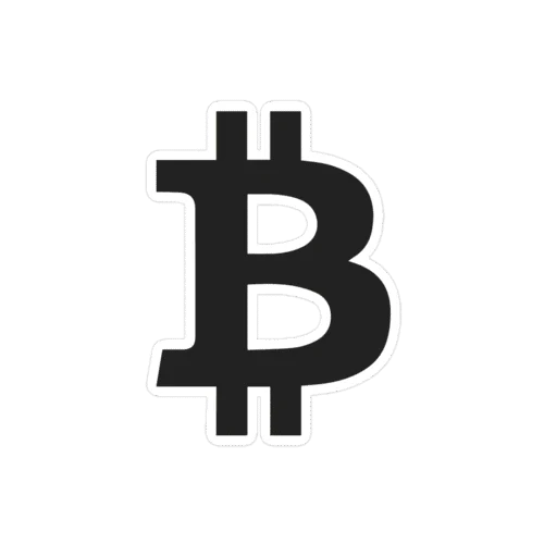 Bitcoin Large Logo Sticker