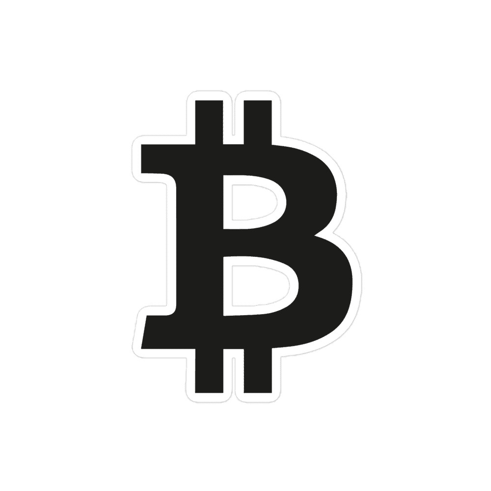 Bitcoin Large Logo Sticker