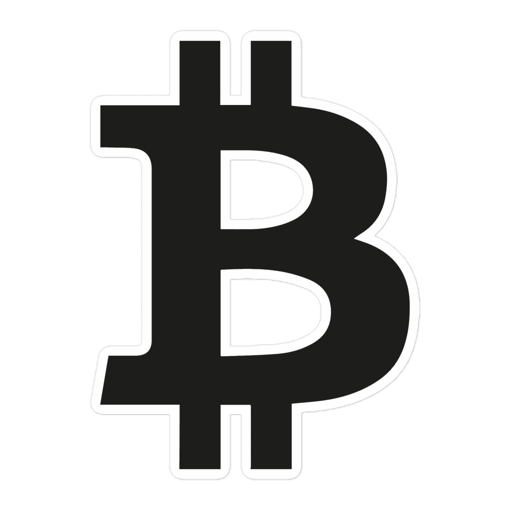 Bitcoin Large Logo Sticker