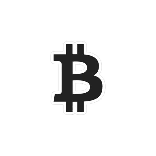 Bitcoin Large Logo Sticker