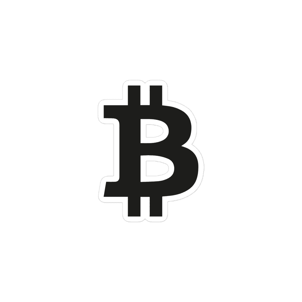 Bitcoin Large Logo Sticker