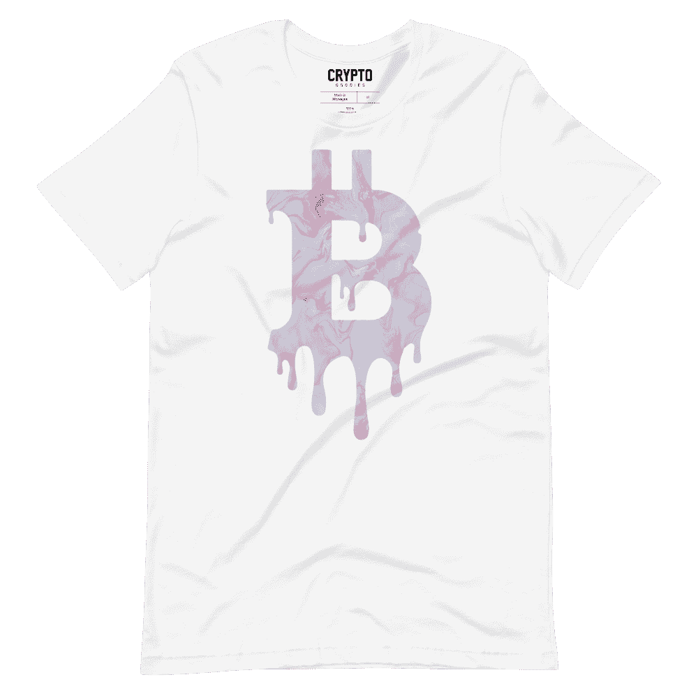 Bitcoin Liquid Paint T-Shirt