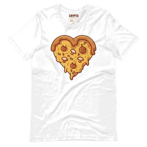 Bitcoin Pizza Slice T-Shirt